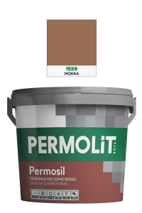 Permosil Silikonlu Dış Cephe Boyası, Uzun Ömürlü Koruma Mokka 